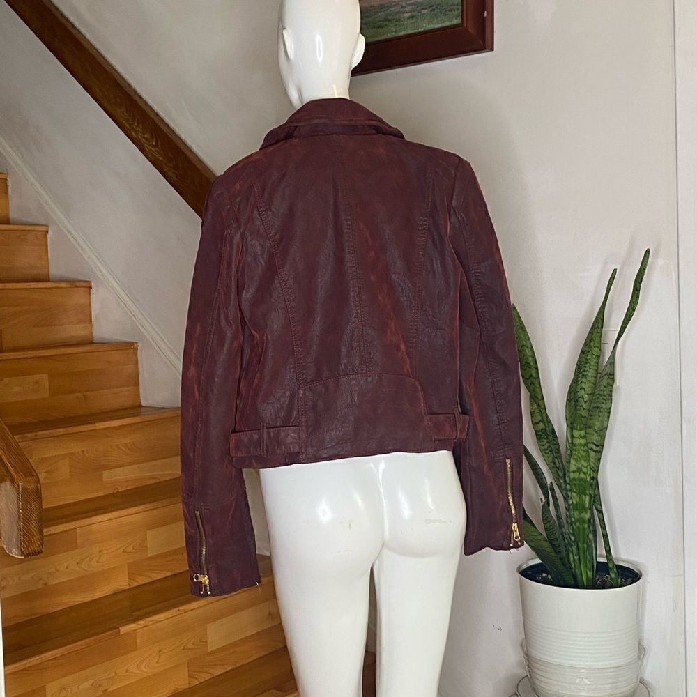 NEW Free People We The Free Melrose Vegan Moto - Picture 5 of 7